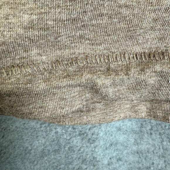 Fear of God Essentials Oversized Sweatshirt Men's XS Oatmeal Relaxed Crew-Neck - Picture 5 of 11